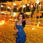 Avneet Kaur Instagram - Arabian nights 💙🌌✨ Dubai, United Arab Emirates