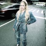 Avril Lavigne Instagram – @colinlocascio 💙 #nyfw New York, New York