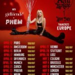 Avril Lavigne Instagram - 2 weeks till the EUROPE tour. LFG!! What songs do you guys want to hear live? 🖤🧡🖤🧡 Paris, France