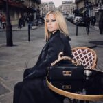 Avril Lavigne Instagram - @lanvin 🖤 Paris, France