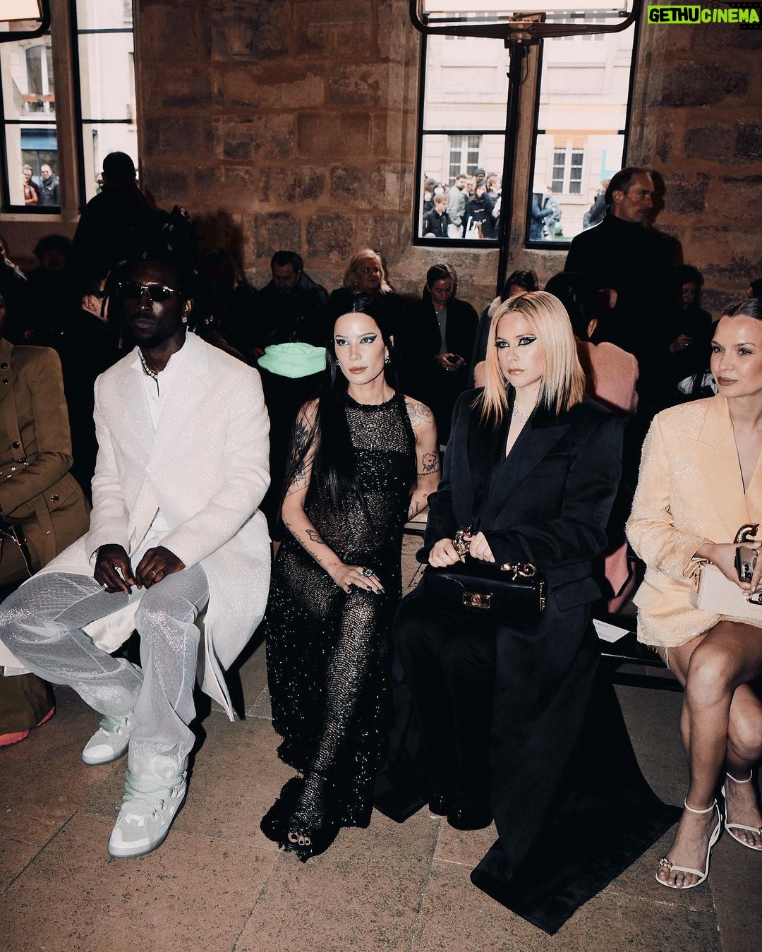 Avril Lavigne Instagram - @lanvin 🖤 Paris, France
