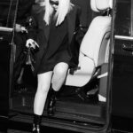 Avril Lavigne Instagram - PFW 🖤🤍 Paris, France