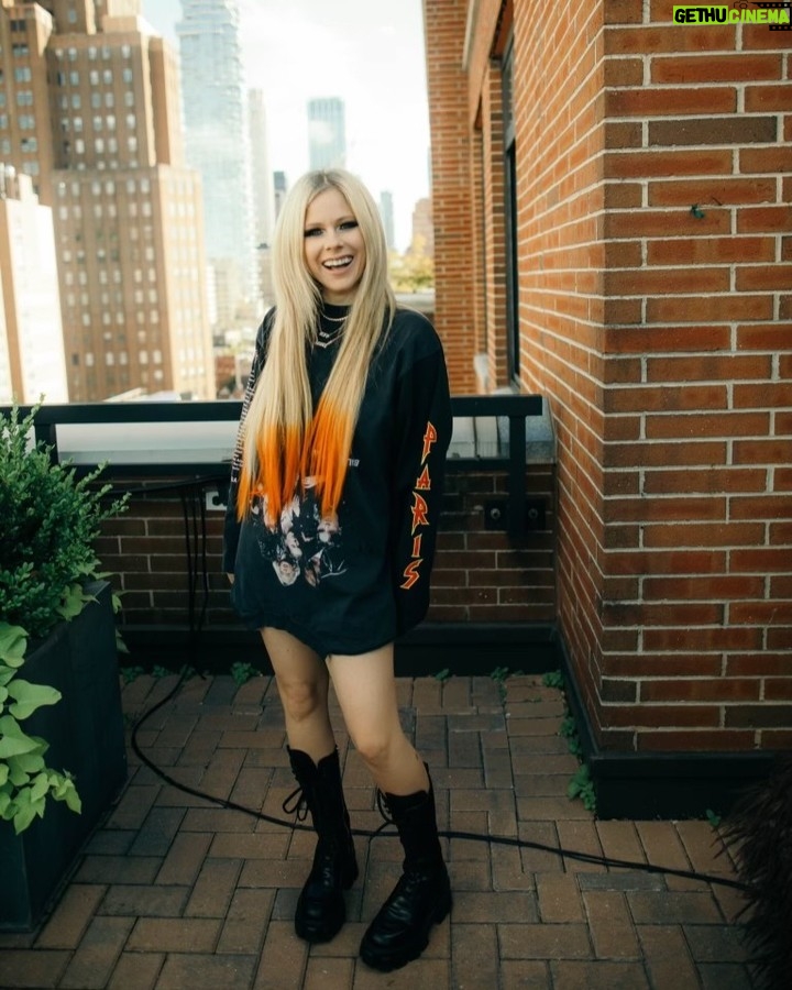 Avril Lavigne Instagram - New York, New York 🍕 New York City