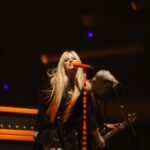 Avril Lavigne Instagram – Last night.  Mainstream Sellout Tour 🧡💀🖤