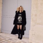 Avril Lavigne Instagram - @stellamccartney 🖤 in Paris 🤍 Paris, France