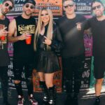 Avril Lavigne Instagram – @whenwewereyoungfest drinking my Avril @beatboxbeverages Pink Lemonade, performing “Fake As Hell” with @alltimelow and watching my Sk8er Dad @tonyhawk sk8 vert. 🛹🛹 Las Vegas, Nevada