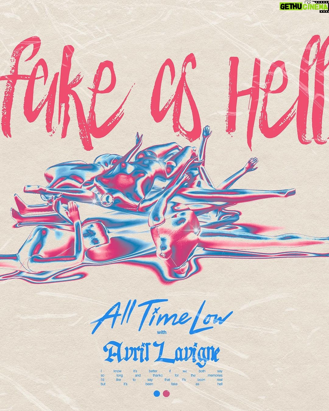 Avril Lavigne Instagram - “Fake As Hell” with @alltimelow ft me is OUT NOW!