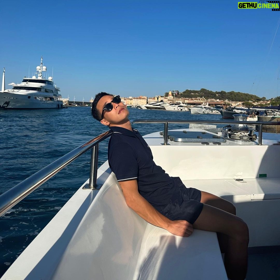 Awat Ratanapintha Instagram - In the mood of blueđź’™ Saint-Tropez