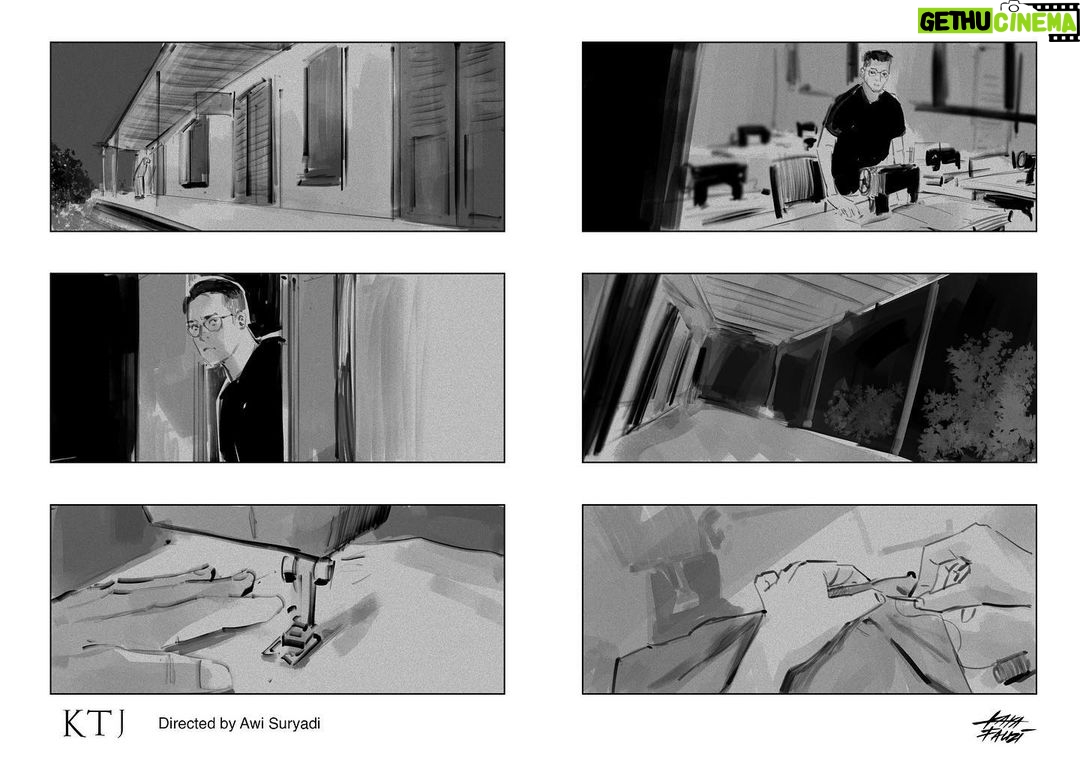 Awi Suryadi Instagram - Setelah proses naskah beres (draft 16!) bareng Agasyah Karim & @k_kashogi , langkah seru selanjutnya adalah storyboarding bareng @kkfauzi . @kisahtanahjawa @kisahtanahjawa_md Pocong Gundul mulai gedor pintu bioskop tgl 21 September 2023!