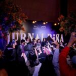 Awi Suryadi Instagram - Purple is the new black! From the Gala Premiere of Jurnal Risa. Starts streaming May 27th exclusively on @disneyplushotstarid !
