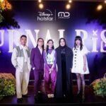 Awi Suryadi Instagram - Purple is the new black! From the Gala Premiere of Jurnal Risa. Starts streaming May 27th exclusively on @disneyplushotstarid !