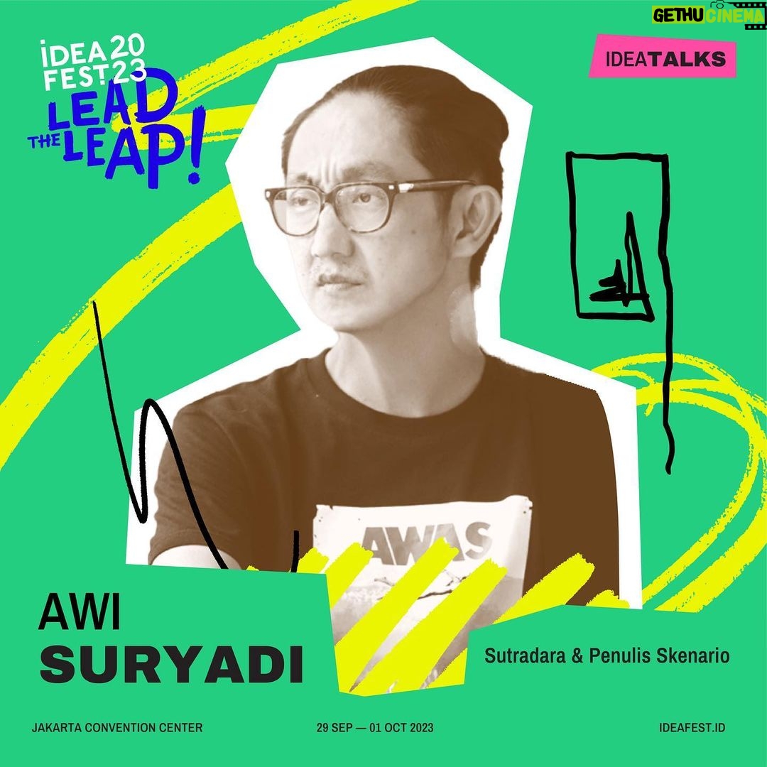 Awi Suryadi Instagram - Ever wondered who the visual genius behind the record-breaking, the box office; KKN di Desa Penari? Here comes Awi Suryadi 🎥👻 Awi Suryadi has directed 24 feature films since 2006, some of which he co-wrote and wrote himself. The list includes the record-breaking KKN di Desa Penari (2022), the box-office franchise Danur (2017), Danur 2: Maddah (2018), Asih (2018), Danur 3: Sunyaruri (2019) and the critically-acclaimed Badoet (2015), I Know What You Did on Facebook (2010) and Claudia/Jasmine (2008). KKN di Desa Penari holds the record for the highest-grossing Indonesian film of all time with an admission of 10,061,033 audience. Danur is the 4th highest-grossing Indonesian film domestically in 2017 with an admission of 2,736,391 audience, Danur 2: Maddah is the 3rd highest-grossing Indonesian film domestically in 2018 with an admission of 2,572,871 audience and Asih is the 5th highest-grossing that same year with an admission of 1,714,798 audience; Danur 3: Sunyaruri is the 4th highest-grossing Indonesian film domestically in 2019 with an admission of 2,411,036 audience. In addition, he also directed music videos, TV commercials and TV series including Catatan si Boy the series (2016) for NET TV, DUET (2012) and Single & Hopefully Happy (2015) for Kompas TV. The latter which he co-wrote, won the 2015 (Komisi Penyiaran Indonesia) KPI Award for Best Drama Series. Get ready to be inspired! Book your ticket NOW at ideafest.id 🎟️🎬