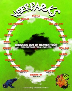 Awsten Knight Instagram - ARTIST PRESALE FOR THE 
SNEAKING OUT OF HEAVEN TOUR

TOMORROW AT 10AM

YEAH IT’S A PROMO ASS POST THEY ASKED ME TO POST SO CAN YOU JUST BE LIKE “HOLY SHIT COOL THANKS SO MUCH MAMA”

DON’T LET RESELLERS HURT YOUR HEART WHEN ITS SHOWTIME, SIGN UP NOW AT 
waterparksband.com/tour OR LINK IN STORY