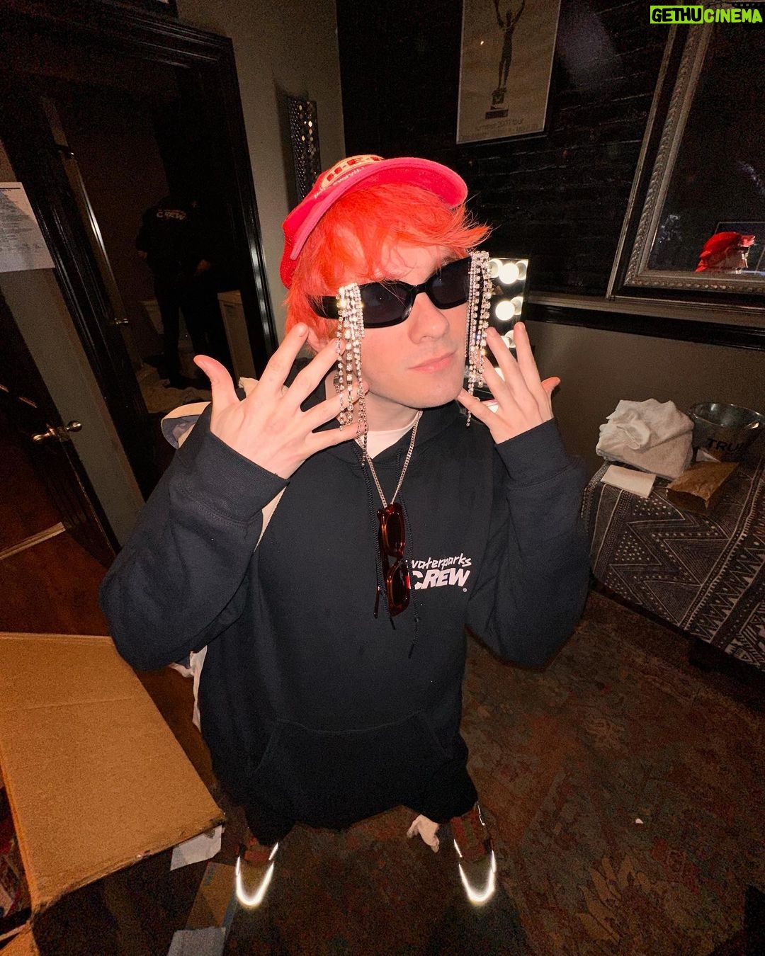 Awsten Knight Instagram - WATERPARKS ON WHEELS AROUND AMERICA PLAYING THEIR BEST ALBUM YET 🔴 WHAT WILL THEY DO NEXT