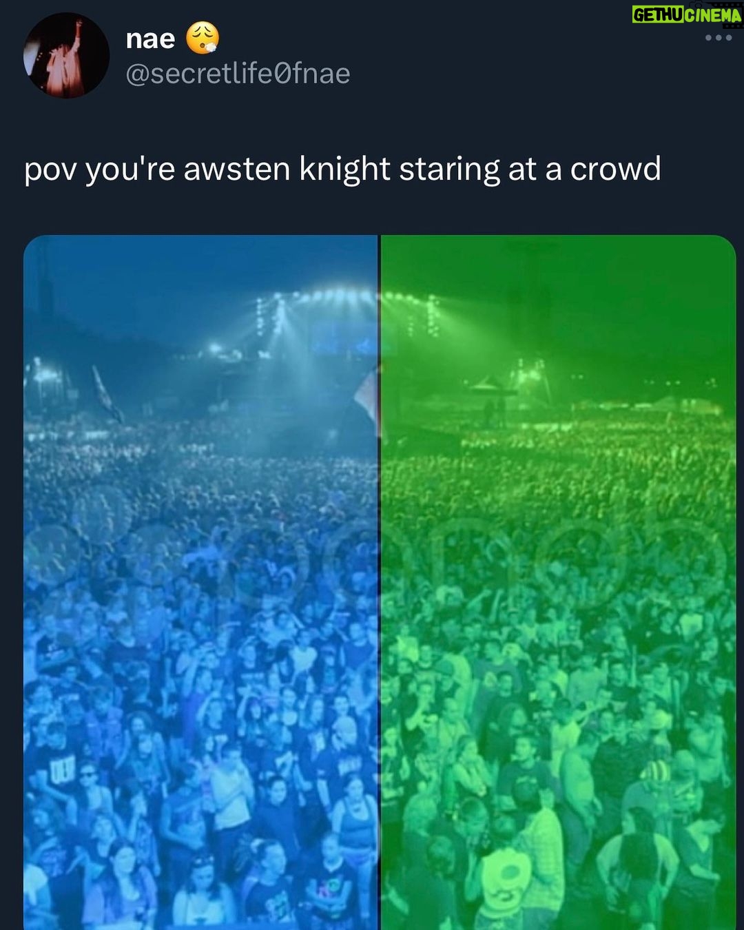 Awsten Knight Instagram - YOU MEAN WATERPARKS WITH THE TOP 10 ALBUM? WATERPARKS WHO COULD LOSE EVERYTHING? BETTER THAN METALLICA WATERPARKS? I LOVE THEM