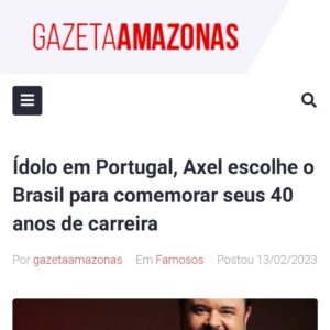 Axel Instagram - 🇧🇷🇵🇹 Parece que há novidades. Links = Stories 😉
#axel #axel40