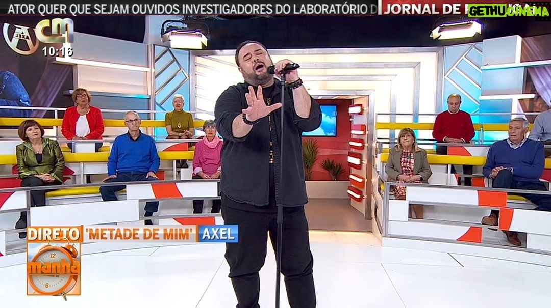 Axel - 43 Likes - Foi assim na 4a feira na @cmtvoficial
Amanhã há mais na @rtppt no @aquiportugal.oficial
#axel40 #axel
#axelnacmtv