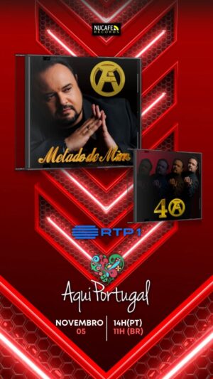 Axel Instagram - Amanhã, Domingo, Ao Vivo. Música nova @aquiportugal.oficial na @rtppt 
#axel40 #axel #axelnartp #axelnoaquiportugal