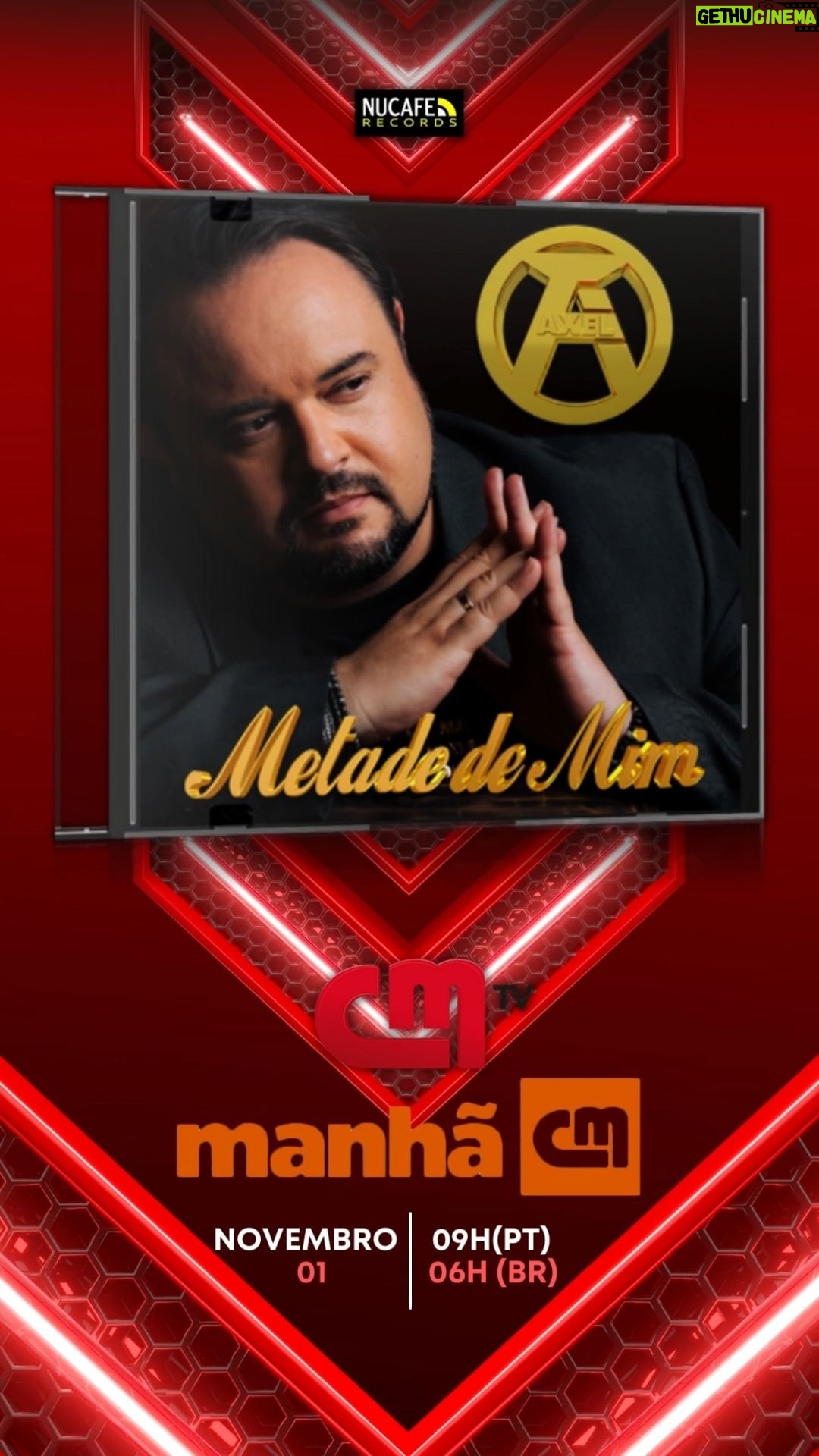Axel - 45 Likes - 4a, 1 de Novembro...de manhã, na CMTV
#axel #axelnacmtv #axel40
