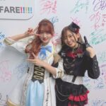 Aya Yamane Instagram - こちらは17周年衣装と、 一緒に撮ってくださった他マスのみなさま🥰 本当に優しいあたたかい先輩方で、 出会えて幸せであります。。 ありがとうございました！！ #idolmaster #アイマス #合同ライブ #アイドルマスター #シャニマス #シャイニーカラーズ #緋田美琴 #東京ドーム