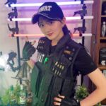 Aya Yamane Instagram – 今年はSWAT!!!!
#やや綺譚 #生放送 #コスプレ #SWAT #ハロウィン #happyhalloween