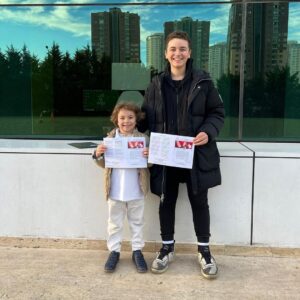 Aybars Kartal Özson Instagram - 📚Sömestr Tatili @atahankartal ❤️
