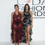 Ayesha Curry Instagram - Had an amazing time at the @cfda ‘s with @aurorajames . I was so proud to wear this beautiful dress that so boldly represents my culture 🇯🇲 designed by @diotima.world @rachelleighscott and shoes by @brothervellies . Rachel also took home the award last night and I am just so so proud! The ancestors are beaming with joy. Such an awesome night. Thanks for bringing me along @aurorajames .