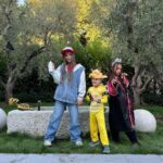 Ayesha Curry Instagram - Sailor Pluto x The Black Power Ranger. An untold love story. 😂 feat. Their offspring… a bowser, subway surfer and a very sweet little wolf witch.