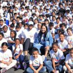 Ayesha Curry Instagram - What an incredible day in Oakland celebrating with the students and community of @lockwood_steam_academy as we revealed their new schoolyard—two new mini soccer pitches, multi-sport courts, and kid-designed play structures, plus a nature exploration area, incredible murals, and a Little Town Library. Not sure who had more fun, the students or us! We also had the chance to announce @eatlearnplay’s ambitious new effort to transform the school experience for a generation of Oakland students. We are committed to raising and investing $50 million+ by the end of the 2025-2026 school year to have the most significant possible impact on kids in our community across all three pillars of our work. Thank you to our dedicated community of partners and volunteers who supported the event including @Kaboom, @ousdnews, the Bhusri family, @ACCFB, @ckoakland, @oaklitcoalition, @oaklandgenesis, @oaklandroots, @coachbrandonpayne, @djdsharp, @sportcourtnorcal, @currybrand and @underarmour. 📷: @noahgphotos/@gettyimages,@desmondcharlesphoto
