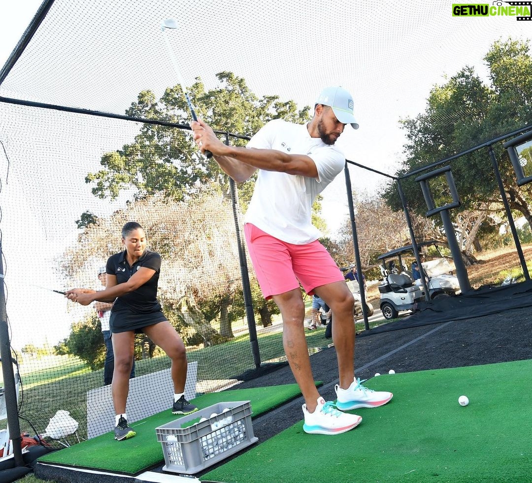 Ayesha Curry Instagram - Our 4th Annual @workday Charity Classic w/@eatlearnplay was our best one yet! Every year, we have an absolute blast celebrating with our incredible partners, raising funds to support Oakland youth, and having fun on the course ⛳️. THANK YOU to all, especially our generous host @workday and co-CEO Aneel Bhusri for their continued support, along with @lineagelogistics, @nuna_usa, @regencell_bioscience, and the Harman family. 📷 @noahgphotos/@gettyimages