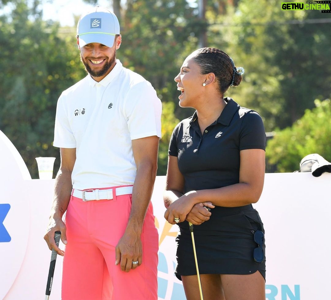 Ayesha Curry Instagram - Our 4th Annual @workday Charity Classic w/@eatlearnplay was our best one yet! Every year, we have an absolute blast celebrating with our incredible partners, raising funds to support Oakland youth, and having fun on the course ⛳️. THANK YOU to all, especially our generous host @workday and co-CEO Aneel Bhusri for their continued support, along with @lineagelogistics, @nuna_usa, @regencell_bioscience, and the Harman family. 📷 @noahgphotos/@gettyimages