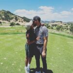 Ayesha Curry Instagram - I’d clip my acrylics off anytime to golf with you my love. 🤓