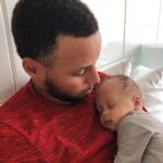 Ayesha Curry Instagram - Happy Fathers Day Chooch!!! We love you so much. It is too much fun raising these 3 little humans together with my best friend and you add so much excitement, fun and wisdom to the journey! I am so proud of you. Watching you with our kiddos brings me SO much joy. Time to pop open a big wave and drive it down the fairway to celebrate!