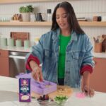 Ayesha Curry Instagram - My kids are officially back-to-school, which means our schedules are crazier and days are longer. We have been reaching for Annie’s new SUPER! Mac which has 15g of protein and 6g of fiber per serving to keep my kids feeling full and energized even on our busiest of days 🦸🏽‍♀️🧀