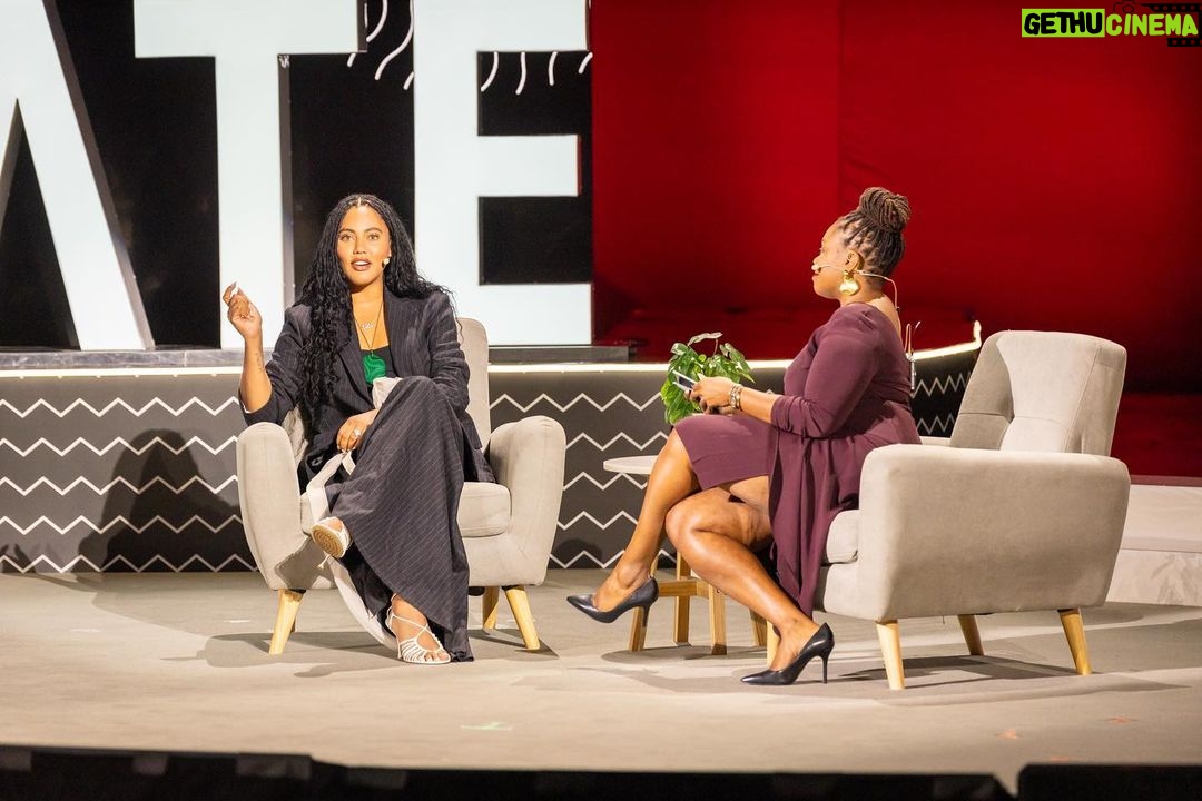 Ayesha Curry Instagram - Had a wonderful time speaking @elevatetechca conference this week! Thank you for having me. It was great to be back in the city that raised me! 🇨🇦 Thank you to @iamtiffanycallender for being such an awesome moderator. Toronto, Ontario