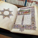 Ayesha Curry Instagram - Coolest library filled with codex artifacts from as far back as the 7th century and some Bibles that were illustrated by Salvador Dali. Fascinating.