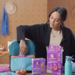 Ayesha Curry Instagram - It’s back to school season, and I have the perfect snacks to pack for my kids this year.💜Annie’s snacks are always an easy and delicious pick in my house. What are your favorite Annie’s snacks for your family?!