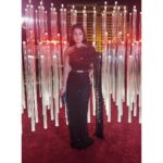 Ayten Amer Instagram - Red Sea film festival closing ceremony 🖤 Dress by @ahmedabdullah_official #ايتن_عامر #aytenamer #مهرجان_البحر_الأحمر_السينمائي_الدولي