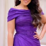 Ayten Amer Instagram - 💜💜💜 👗 @ahmedabdullah_official 💄 @osama_youssef_makeup 💇🏻‍♀️ @karrim_ashour 💍 @lapalme.dor.jewelry #aytenamer #ايتن_عامر #طلعت_شاطرة