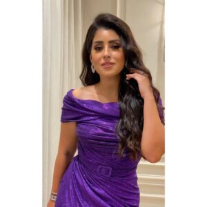 Ayten Amer Instagram - 💜💜💜💜 @ahmedabdullah_official @karrim_ashour @osama_youssef_makeup #ايتن_عامر #aytenamer