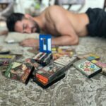 Ayushmann Khurrana Instagram – Hemant. Shamshad. Lata. 
Walkman. Tapes. Nostalgia. Side A. 
Side B. Rewind. Forward. Pause. Stop. Eject. Reel atak gayi. Kahan hai pencil?
