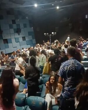 Ayushmann Khurrana Instagram - Att machai hui hai is ladki ne. ❤️
Att is a word for tabahi or may be hadh in punjabi. 😅🫶
Yesterday was an amalgamation of a lot of specials and emotions. 🥹
It was our anniversary, karva chauth and most importantly screening of her directorial debut #Sharmajeekibeti at @mumbaifilmfestival. And it was such a heartwarming reception of her labour of love. It was like the best gift. 🤍Stay beautiful @tahirakashyap ❤️ *inside out*