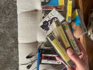 Ayushmann Khurrana Instagram - Hemant. Shamshad. Lata. Walkman. Tapes. Nostalgia. Side A. Side B. Rewind. Forward. Pause. Stop. Eject. Reel atak gayi. Kahan hai pencil?