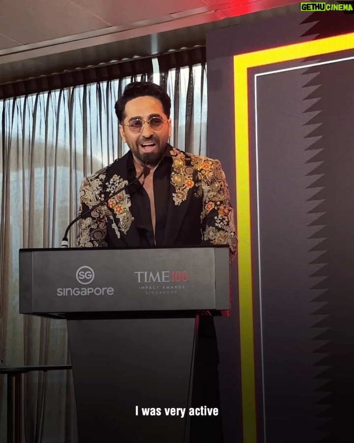 Ayushmann Khurrana Instagram - Thank you @time for validating my purpose as a human being and an artiste! Deeply humbled to represent India on this global stage. 🇮🇳❤️🏆#Time100ImpactAwards