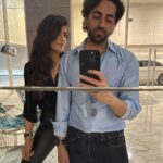 Ayushmann Khurrana Instagram – The girl I pulled by having samosa and chai at hut number 14 in Panjab University. ❤️ All the best for your debut at the @spokenfest today. 🙌
In love with your heart and spirit @tahirakashyap 🥹❤️ #WorldCancerDay