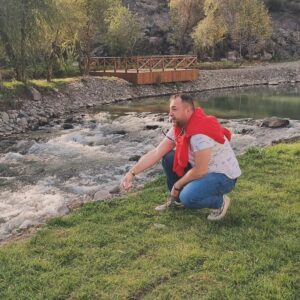 Azer Aydemir Instagram - Həkəri çayı. Laçın. Zəfər günü bayramına hazırlıq prossesi. Allah şəhidlərimizə rəhmət eləsin🙏