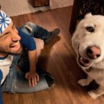 Azim Rizk Instagram - Best friends! . . . . . . . . . #bestfriends #dogsofinstagram #karatekid #halloween #love #whitewolf #waxonwaxoff #costumechange