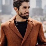 Azim Rizk Instagram - October 🍁 . . . . . . . . . . . . . . #october #sweaterweather #coatseason #iwantallthelayers #beard #curlyhair #losangeles #halloween #happiness #photoshoot 📸 @kep.exe