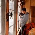 Azim Rizk Instagram - At peace at @eastwicksociety . . . . . . . #cabin #cabinlife #dogsofinsta #snow #love #peace #snuggles #renovation #1930s #1920s