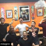 Azim Rizk Instagram - We are having absolutely no fun! 😂 #Repost @mikeginn with @get_repost ・・・ HELLO ORLANDO FLORIDA!!! RANGERSTOP has already begun!! Had dinner at Soupa Saiyan with my fellow Ranger Saiyans!! Can't wait for tomorrow and the official day 1!!!!! #soupasaiyanorlando #powerrangers #dbz #supersaiyan #ultrainstinct #Rangerstop